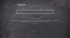 Desktop Screenshot of dns323.info